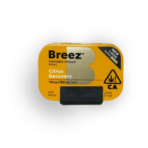 citrus recovery cbd mints