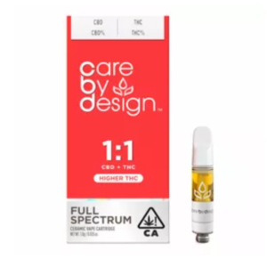 1:1 cbd:thc cartridge