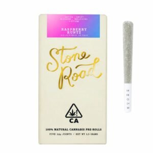 raspberry runtz (h) infused pre rolls
