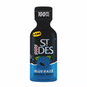 blue razz 4oz shot